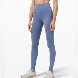 Lululemon Slate blue Wunder Under legging